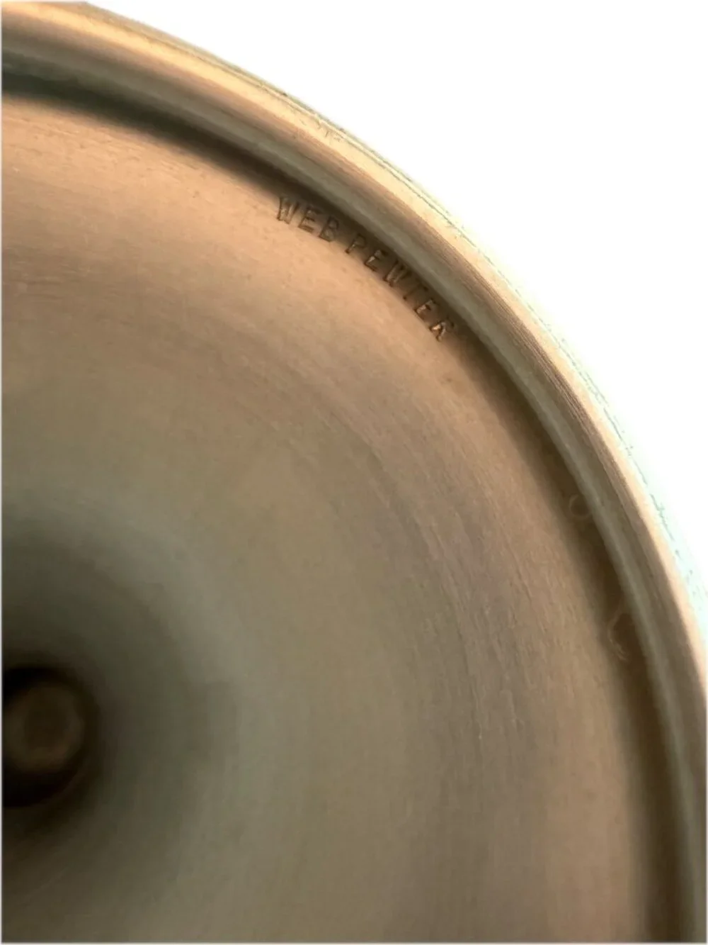 Web Pewter Pewter Mint Julep Cups Set of 4 Metal Barware Drinkware Cylindrical